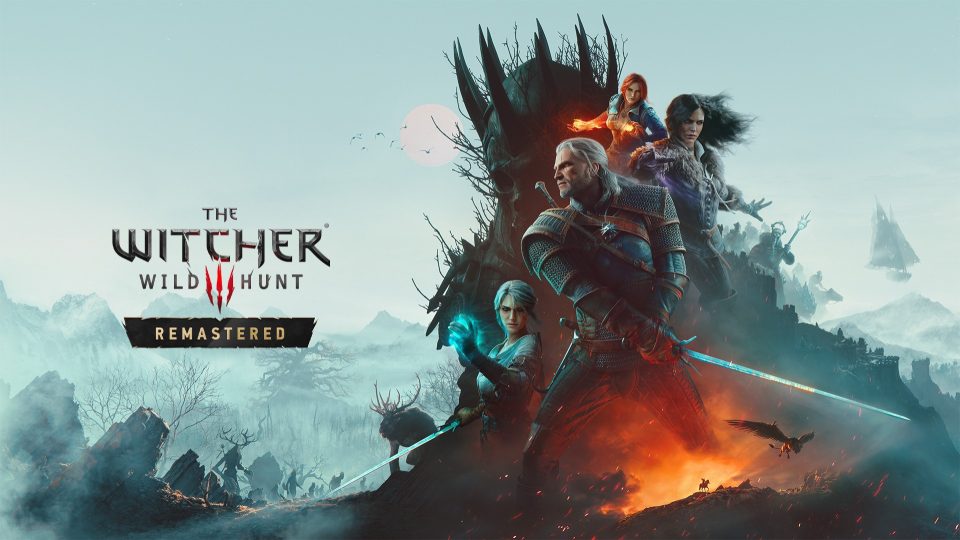 Ο Geralt και οι βασικοί χαρακτήρες στο επίσημο εικαστικό του The Witcher 3 Remastered